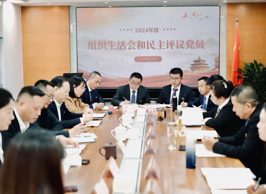 太白党支部召开2024年度组织生活会